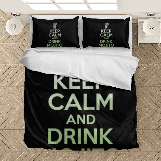 Keep Calm And Drink Mojito Bedding Sets - Funny Rum