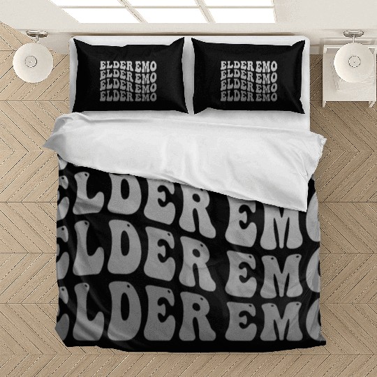 Elder EMO Multi Word Groovy Style Bedding Sets