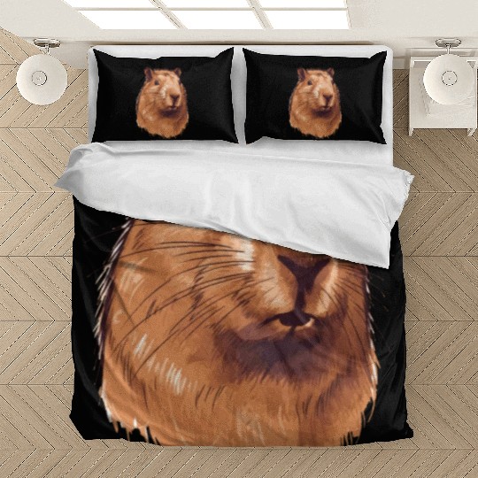 Capybara In Nature Bedding Sets