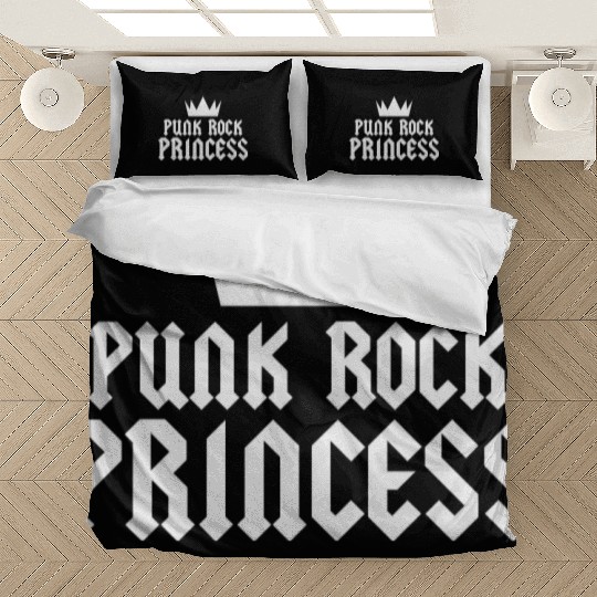 Punk Rock Crown Princess Bedding Sets