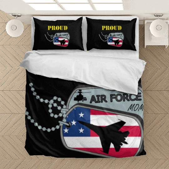 Proud Air Force Mom Bedding Sets
