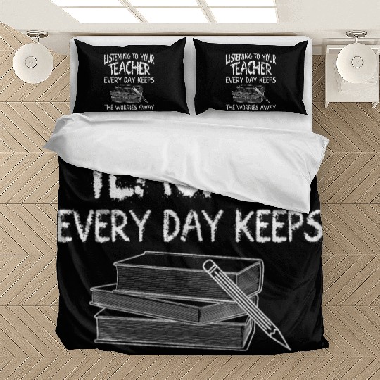School Teacher Teaching Teachers Bedding Sets