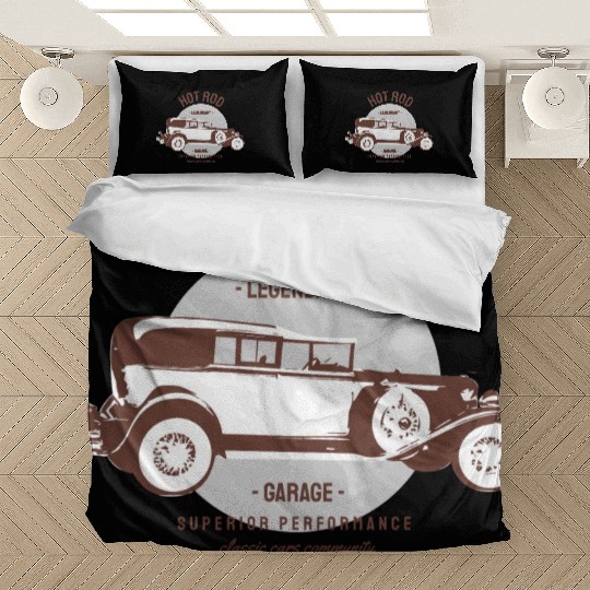 Hot rod legendary, classic car Bedding Sets