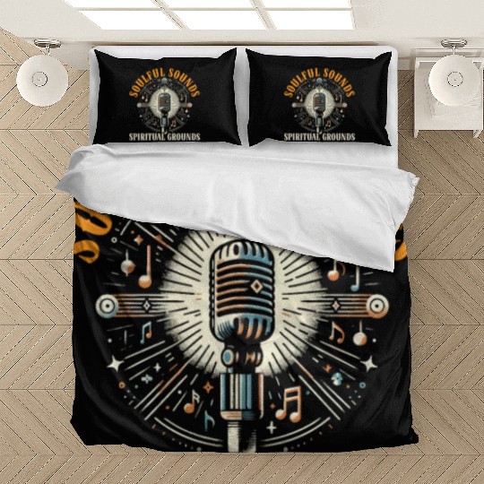 Gospel Music Religious Bible Scripture Christian Bedding Sets