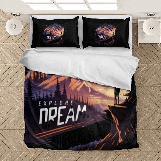 "Horizon Explorer: Embrace the Journey" Bedding Sets