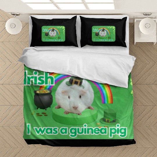 Irish I was a guinea pig Bedding Sets