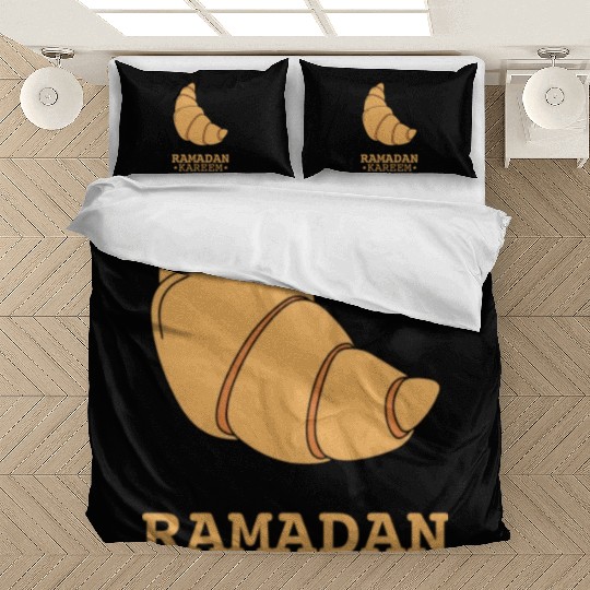 The crescent croissant is a sweet combination Bedding Sets