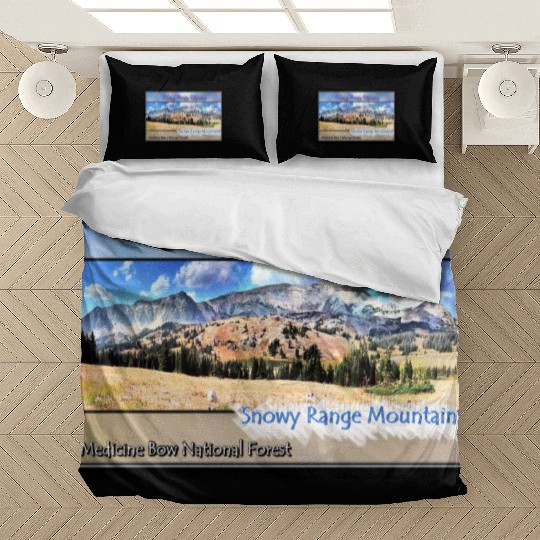 I've Been Framed! Snowy Range Scenic Byway Wyoming Bedding Sets