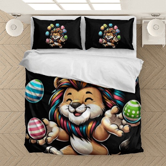 Easter Lion & Rat Jugglers Bedding Sets