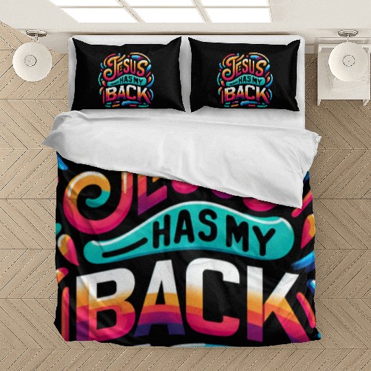 Jesus Has My Back 24 Bedding Sets