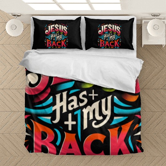 Jesus Has My Back 22 Bedding Sets