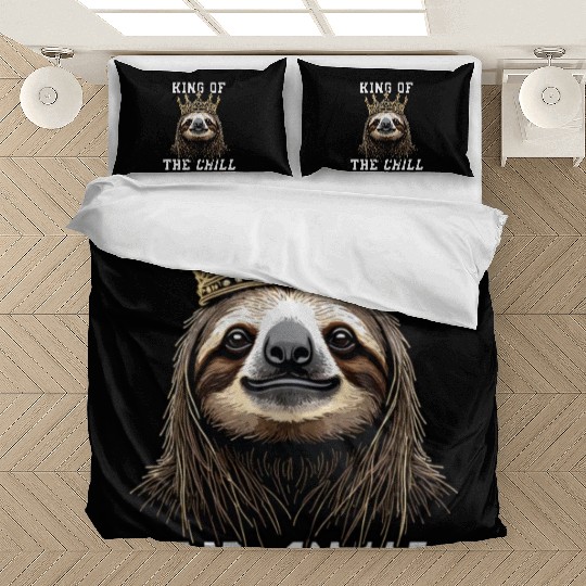 King of the Chill Sloth design Bedding Sets