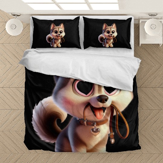 Charming Puppy Love Bedding Sets