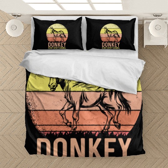 Vintage Donkey Farmer Bedding Sets