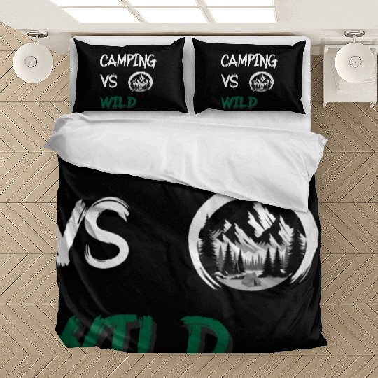 Camping vs Wild Bedding Sets