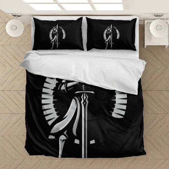 Choose Peaceful Battle | Serene Warrior Design Bedding Sets