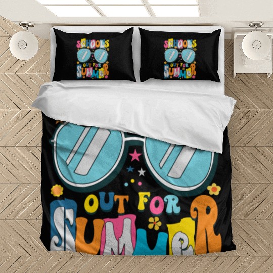 School's Out For Summer Teacher Life Bedding Sets