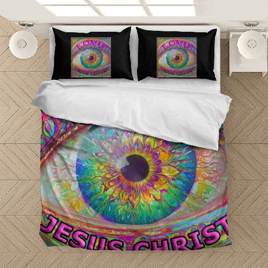Eye (I) Love JESUS CHRIST Bedding Sets