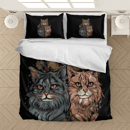 Maine Cat Gang Bedding Sets