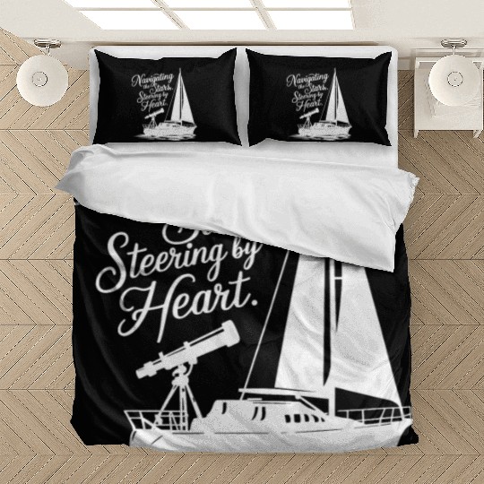 Navigating the Stars, Steering by Heart Bedding Sets