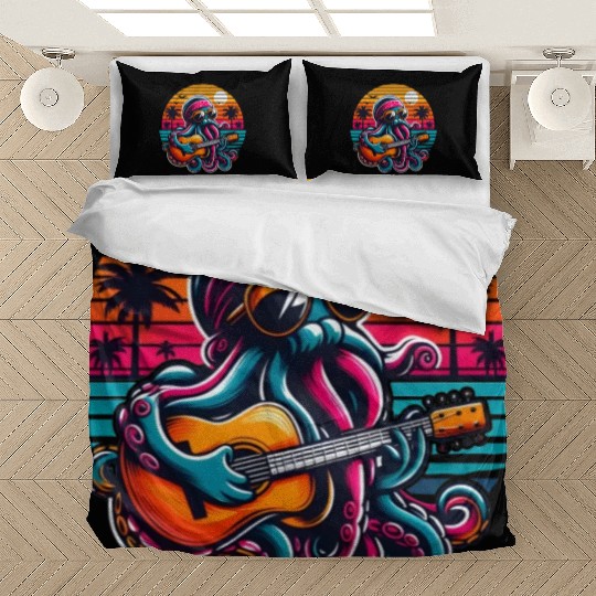 The Musical Octopus Bedding Sets