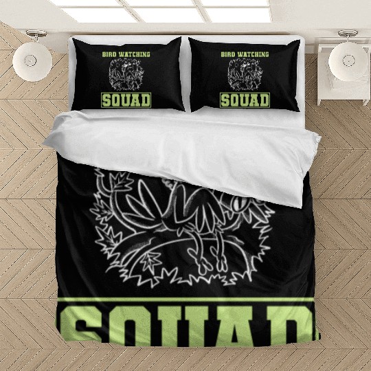 Funny Bird Watcher Ornithologist Bedding Sets