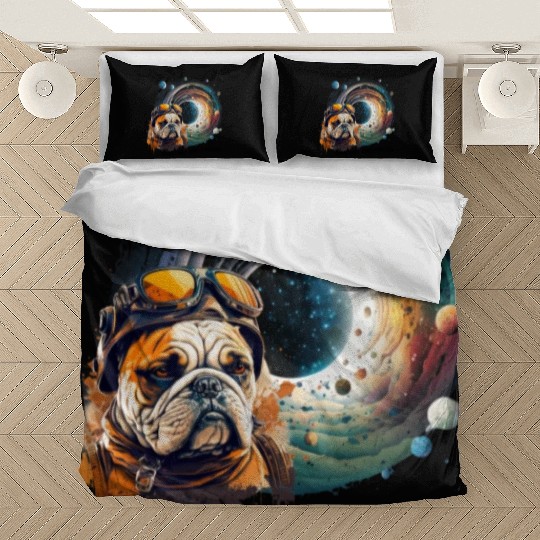 Dog Dad and Proud Bedding Sets
