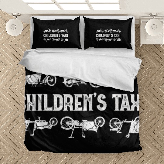 Childrens Taxi Cargo Bicycle Cargobike Bedding Sets