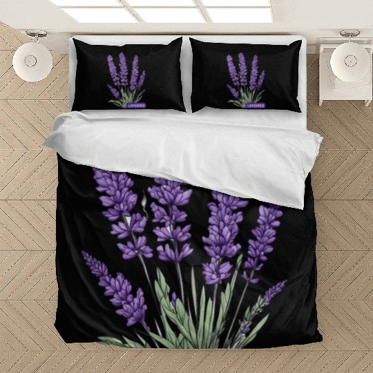 Lavender - Pot Label Bedding Sets