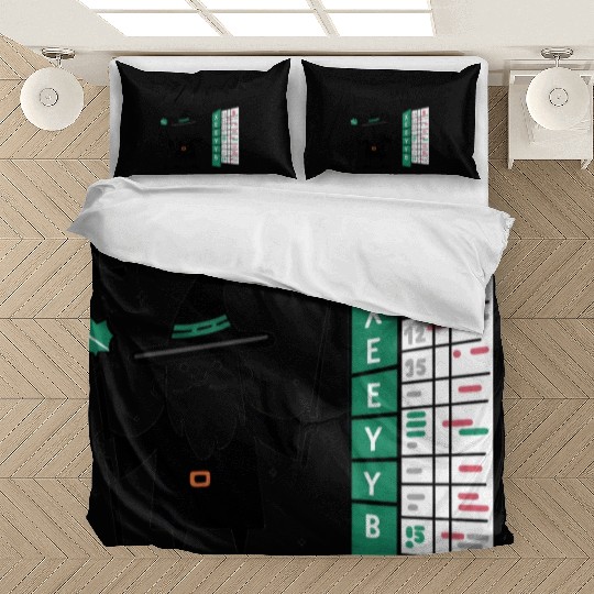 excel wizard funny accountant bookkeepers gift Bedding Sets