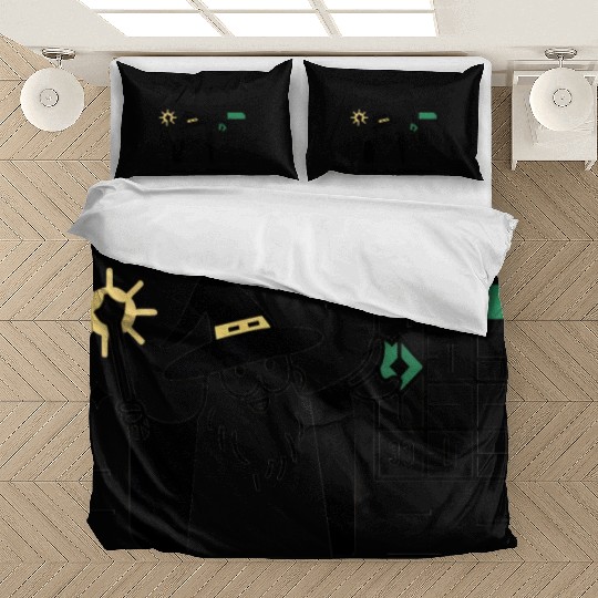 excel wizard funny accountant bookkeepers gift Bedding Sets