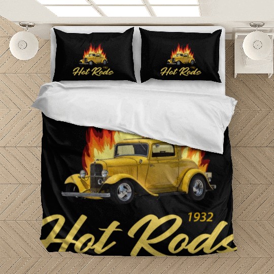 1932 VINTAGE HOT ROD CAR Bedding Sets