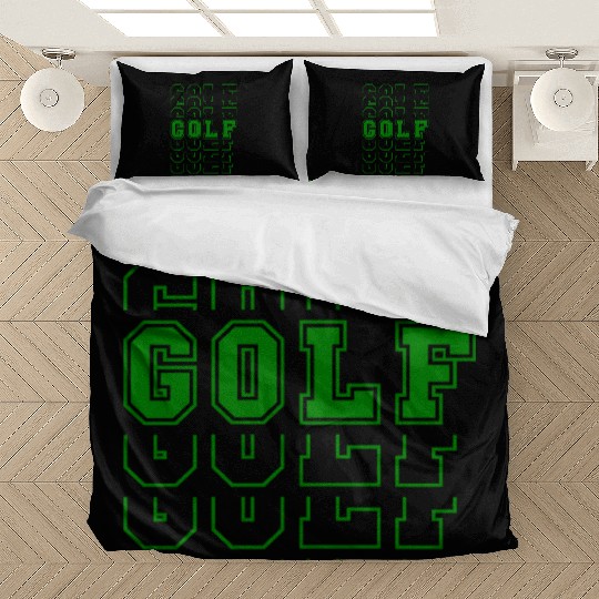 Golf Sport Multi Word Style Bedding Sets