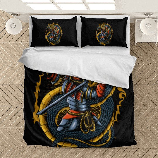 Japanese Samurai Warrior Bedding Sets