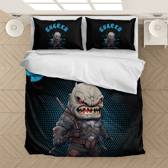 Chibi Sharku Warrior Bedding Sets