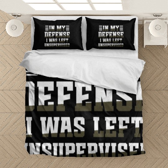 In my defense I was left unsupervised GIFT Cool Bedding Sets