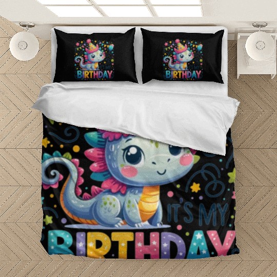 Its My Birthday Sweet Birthday Dragon Bedding Sets