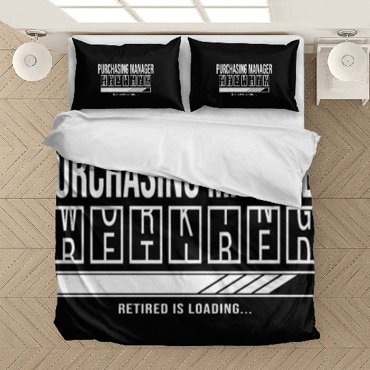 Retirement gift idea Retired Purchasing-Manager Bedding Sets