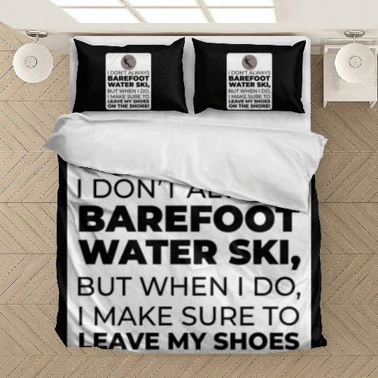 Barefoot Water Skiing Extreme Sports Barefooting Bedding Sets