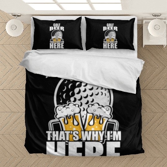 Funny Golf Beer Bedding Sets Funny Picture
