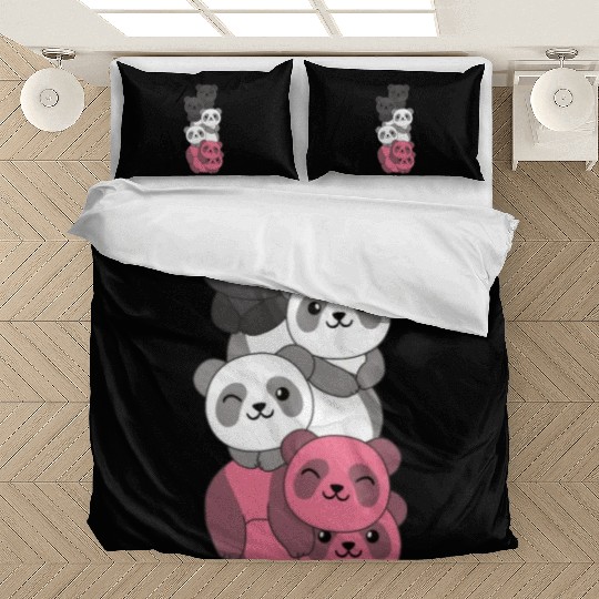Femaric Flag Pride Lgbtq Cute Panda Bedding Sets