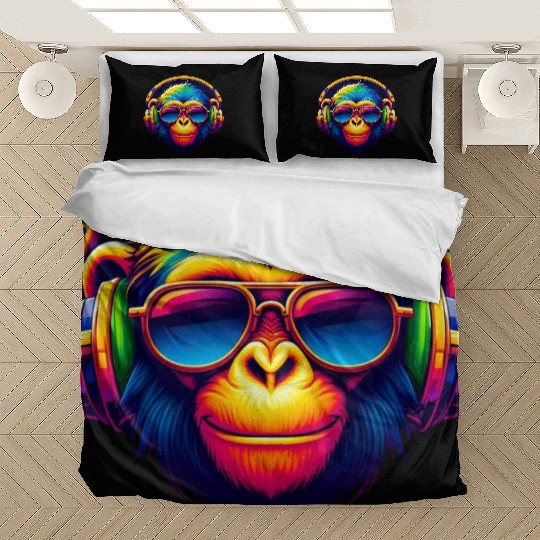 DJ Groove Monkey Bedding Sets