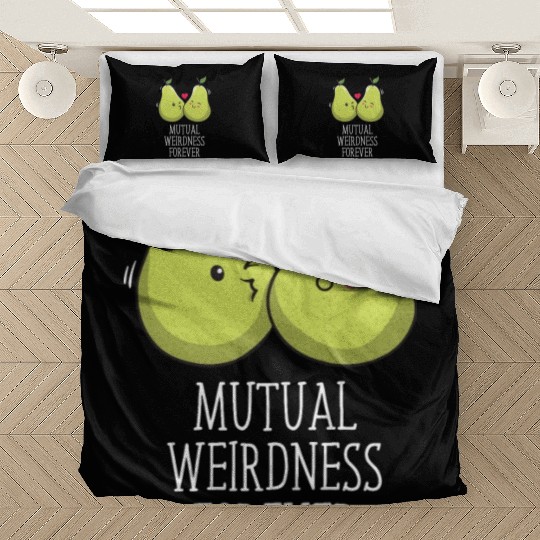 Mutual Weirdness Forever Wedding Nerd Bride and Gr Bedding Sets