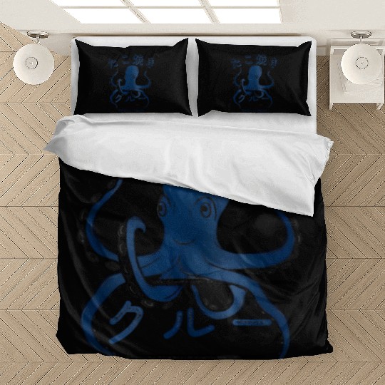 takoyaki street food japanese octopus Bedding Sets
