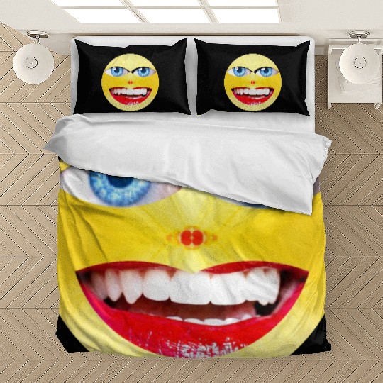 Smile Face Have a Nice Day Promote Happiness Joy Bedding Sets