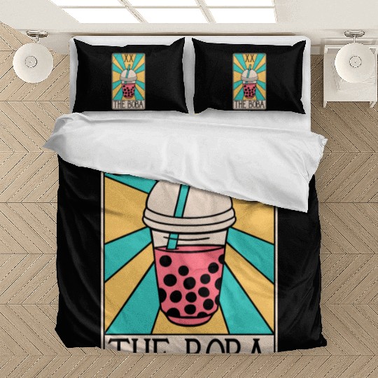 Boba Tarot Card - Bubble Tea Bedding Sets