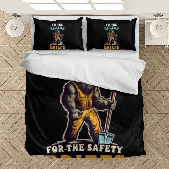 Road Worker Reason For Safety Briefs Bedding Sets