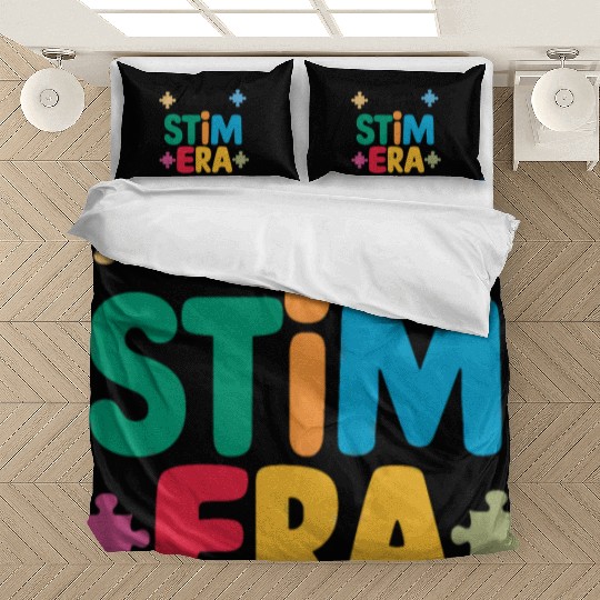 In My Stimulation Era Autism Spectrum Autism Bedding Sets