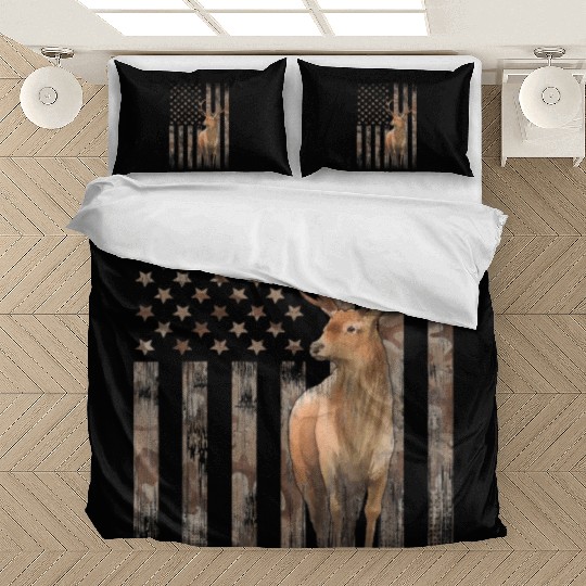 Deer Hunting Whitetails Hunter Dad Camouflage Bedding Sets