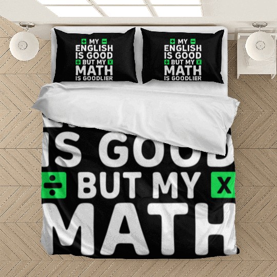 Funny Math Teacher Mathematician Bedding Sets